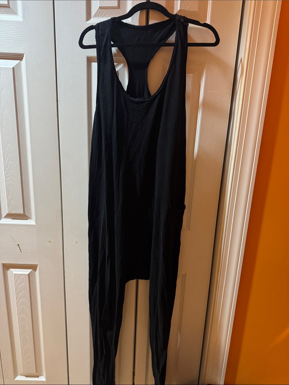 Black Racerback Jumpsuit